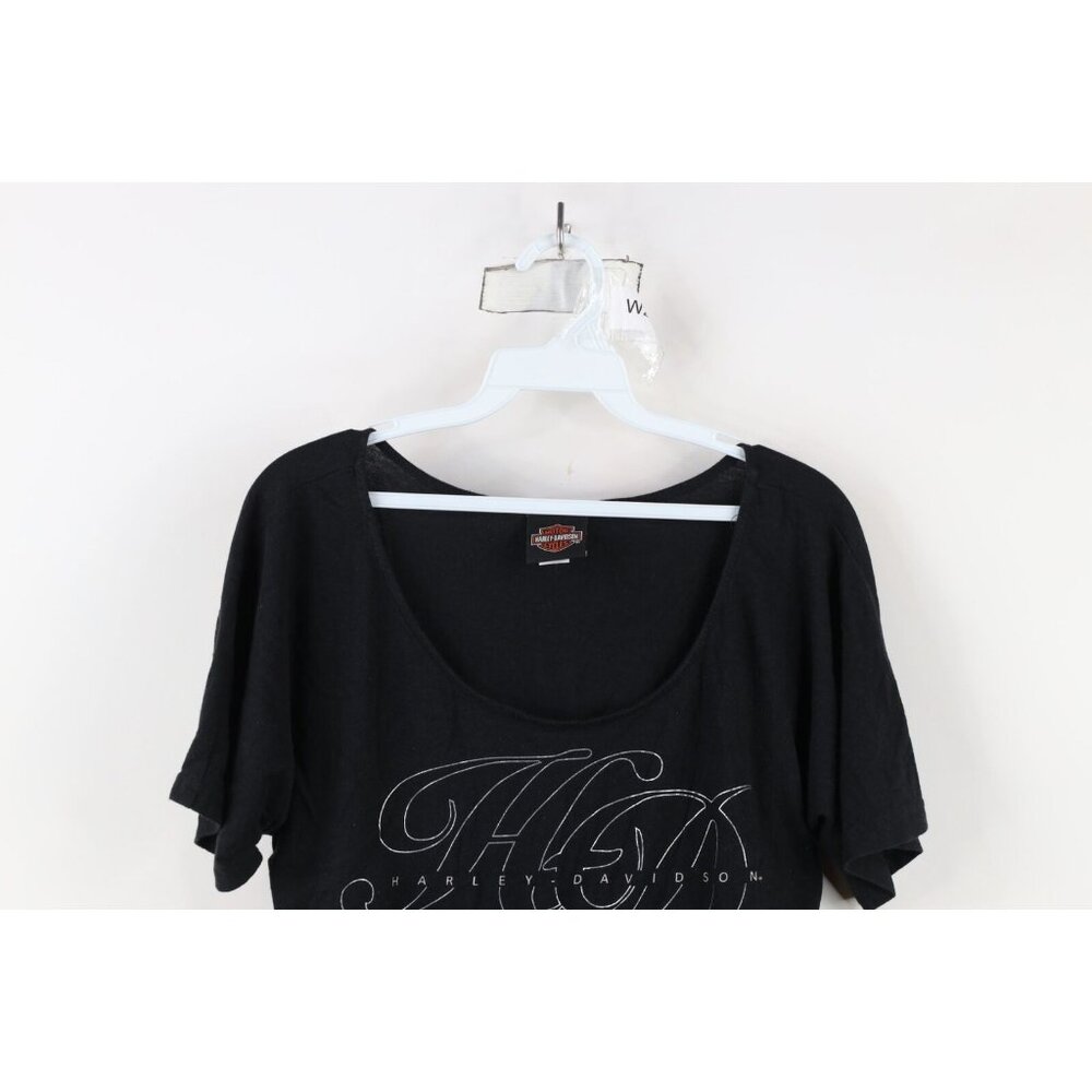 Vintage Y2k Harley Davidson Womens Large Spell Ou… - image 2